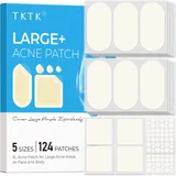 TKTK Large Pimple Patches, XL 60 x 30 mm, 5 Sizes