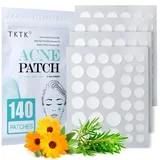 TKTK Pimple Patches, 4 Sizes with Tea Tree and Calendula Oil